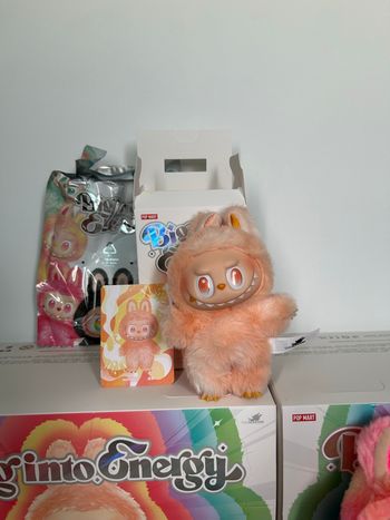 Labubu big into energy happiness Pop mart