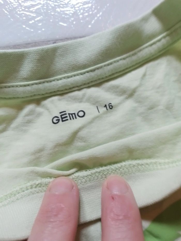 Débardeur fille vert Gémo - photo numéro 4