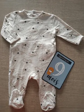 Pyjama léger 9 mois / 69-72 cm