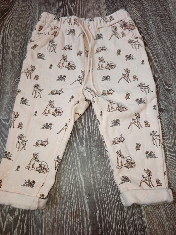 Pantalon Bambi 18mois rose beige clair