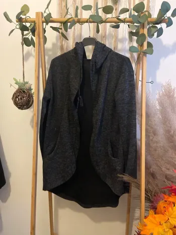 Gilet gris foncé Taille Unique