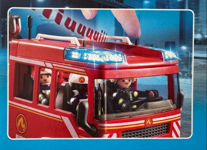 Camion de pompiers Playmobil
