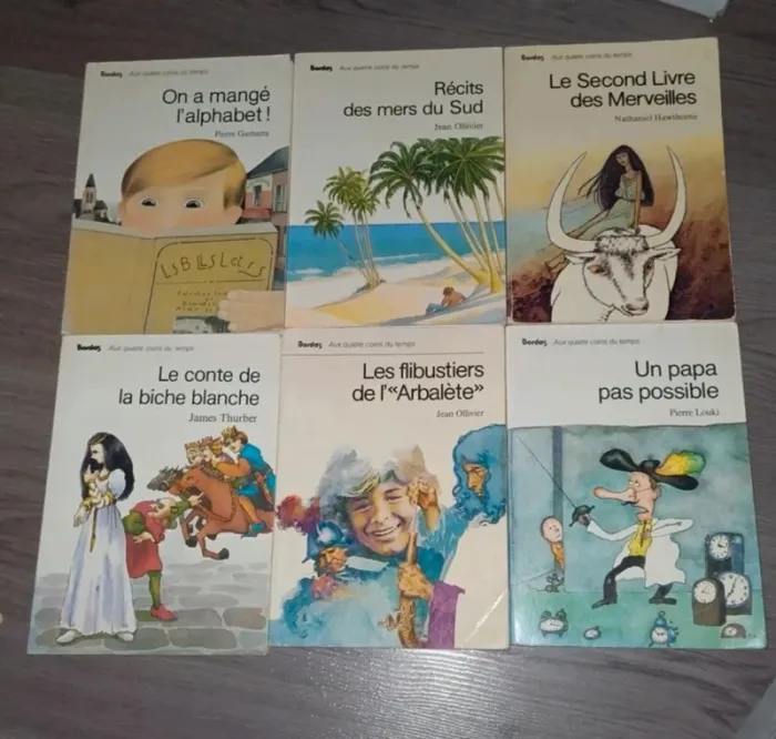 Lot de 6 livres