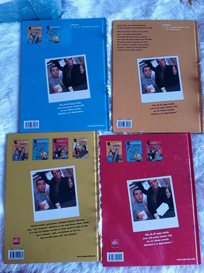 Lot Caméra Café Bd tome 1 2 3 4 - Calt x Jungle - photo numéro 3