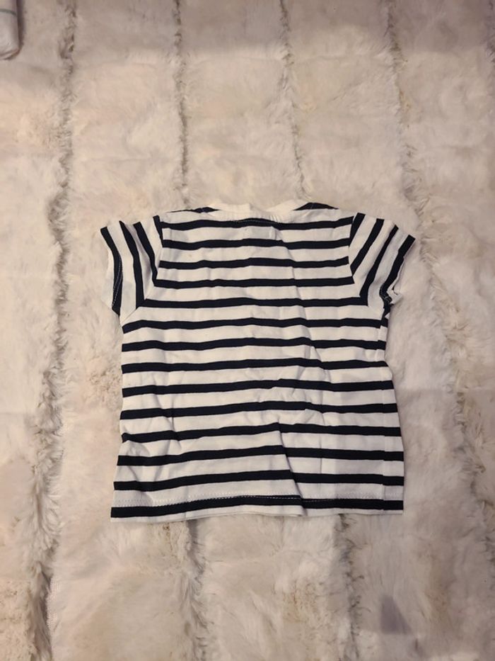 Tee shirt à rayures - photo numéro 2