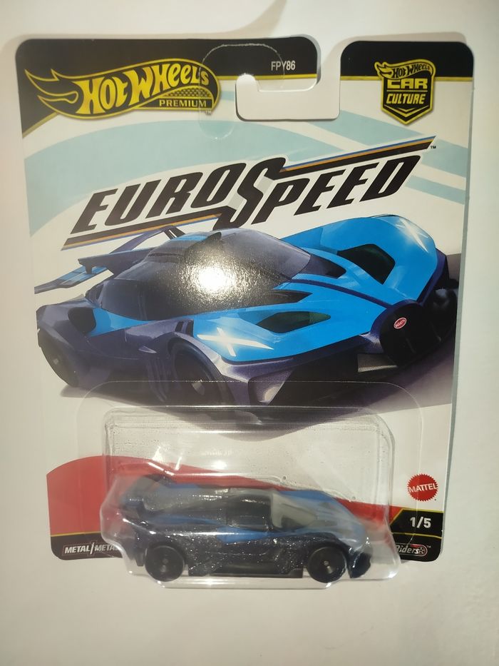 Hot Wheels Bugatti Bolid Euro Speed Car Culture 2025