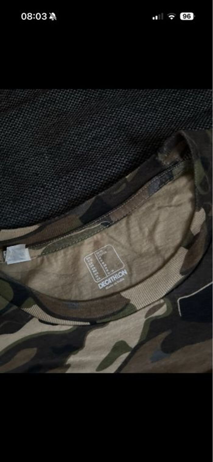 Lot de 2 t-shirt homme militaire - photo numéro 2