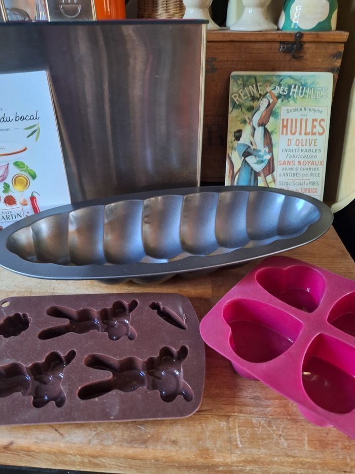 Lot de 3 moules pâtisserie neufs - photo numéro 8