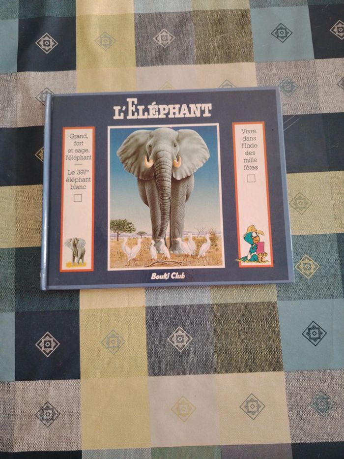 Livre sur l'éléphant