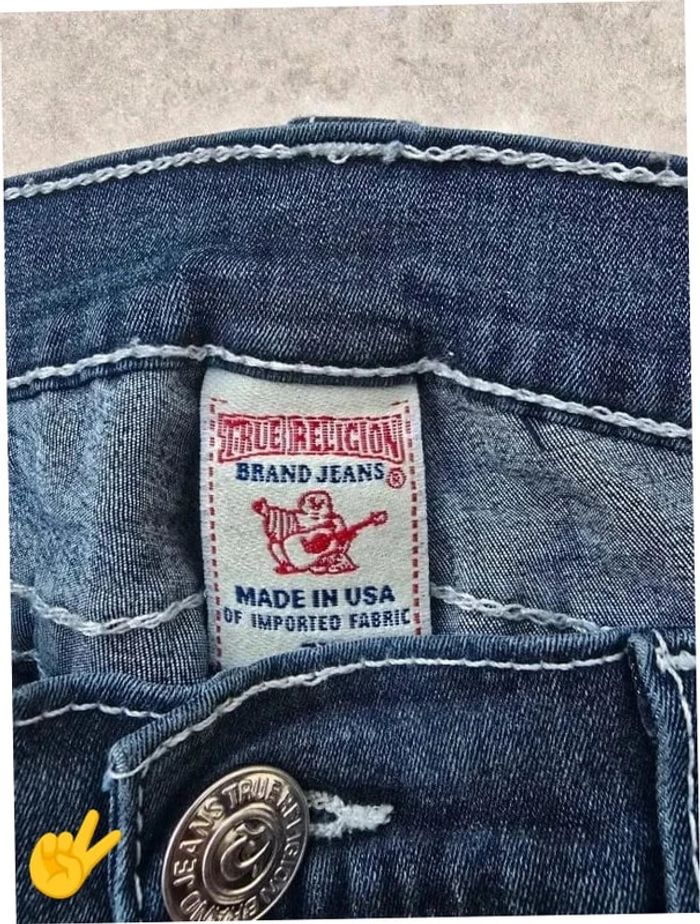 Jean True Religion W26|FR36 coupe skinny bleu Femme-Women pan193b - photo numéro 8