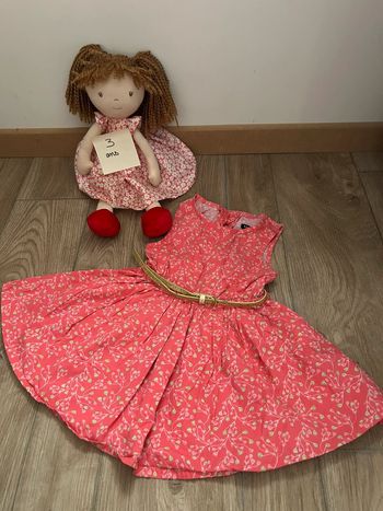 Robe dos nu 3 ans