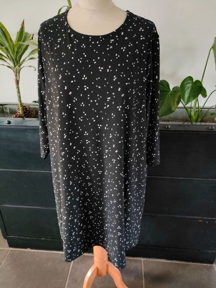 Robe manches 3/4 Kiabi