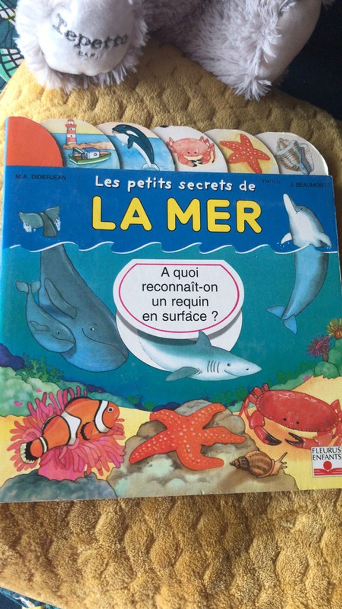 Livre les petits secrets de la mer - photo numéro 2