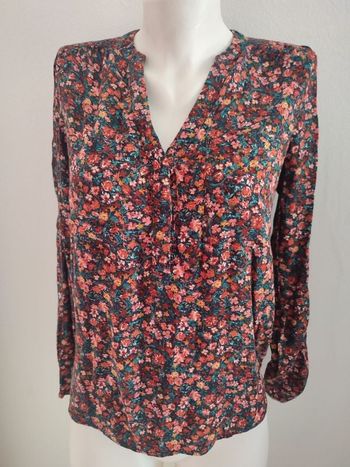 #kytieSfemme. Chemise blouse manches retroussables taille S