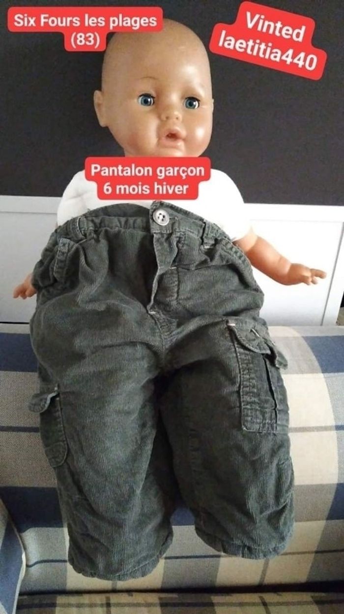 Pantalon 6 mois