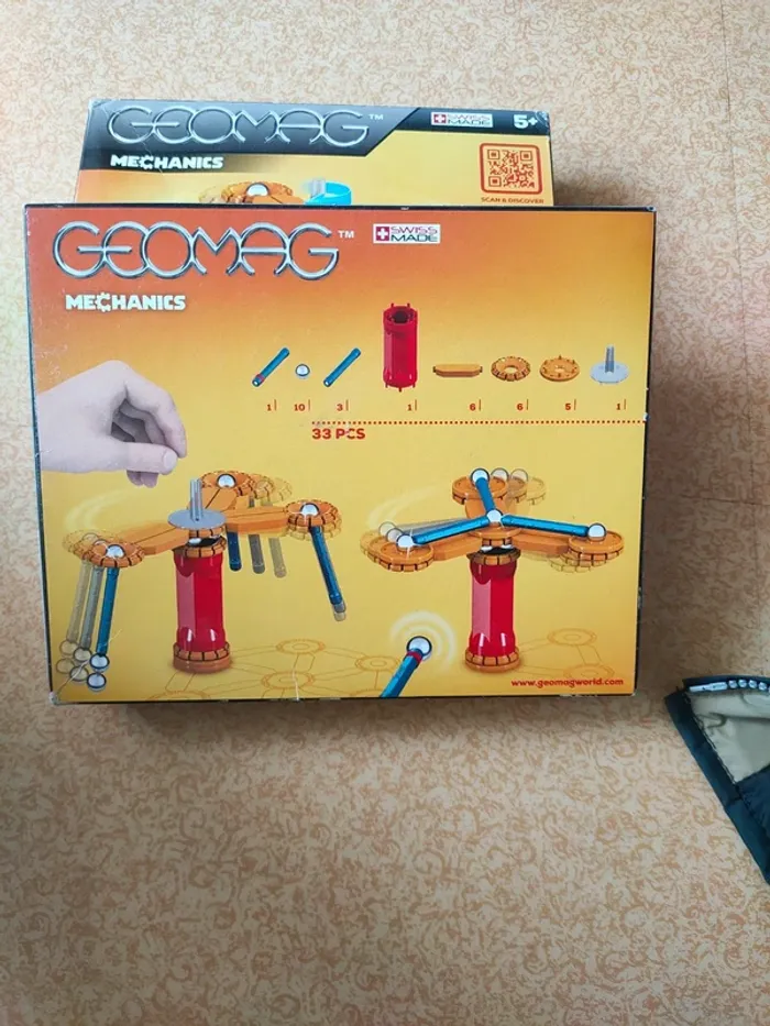 Geomag mechanics Jeu de construction magnétique
Caractéristiques de l'équipement - photo numéro 2