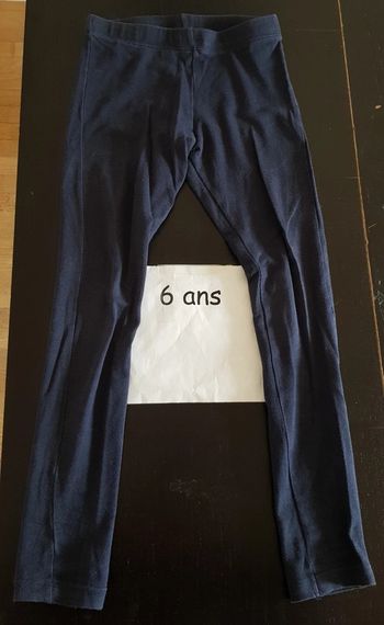Legging marine 6 ans Kiabi