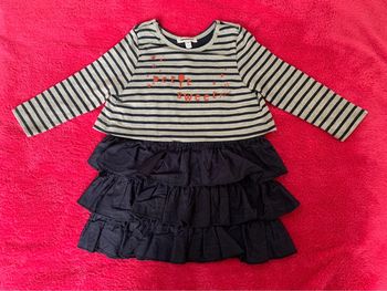 Robe 3 Pommes 6-9 mois - 74 cm