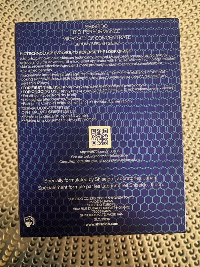 Soin anti-âge Shiseido - photo numéro 4