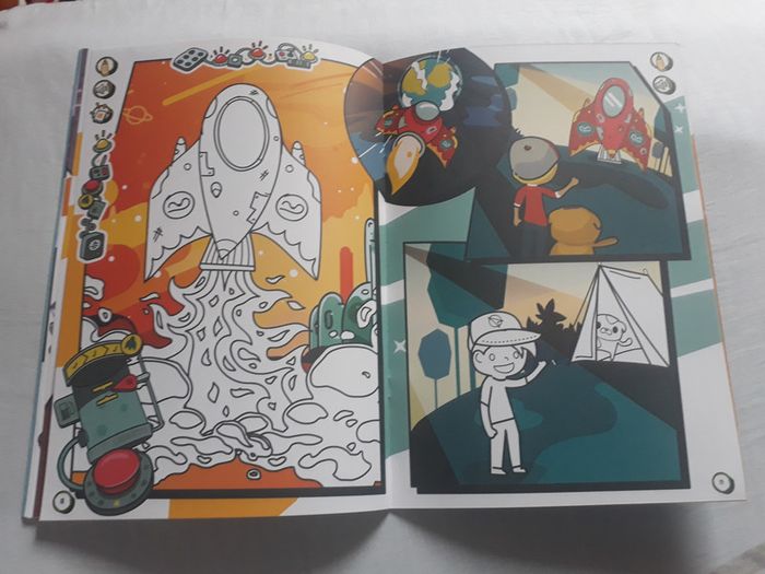 Coloriage Drawy Book - Marty & The Alien - photo numéro 14