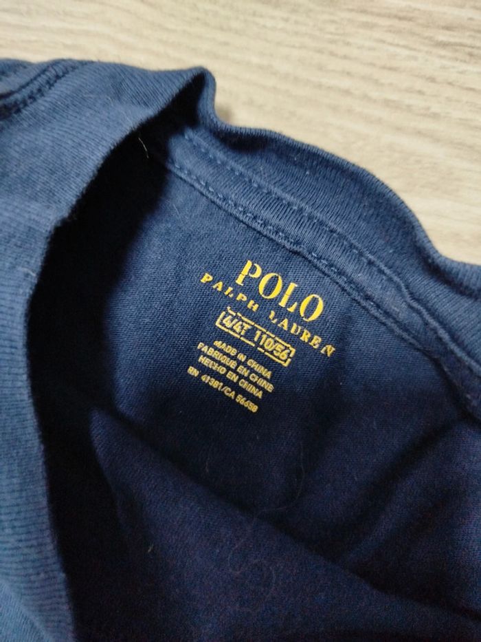 Tee shirt manches longues Ralph Lauren 4 ans - photo numéro 3