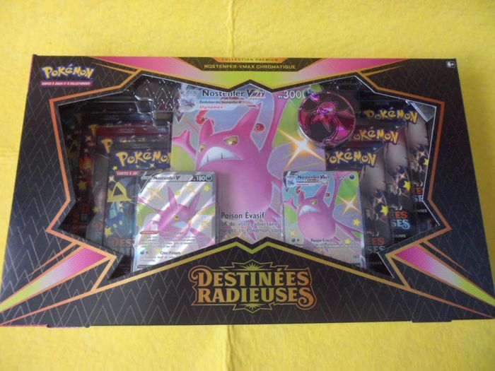 Destinée Radieuse 7 Booster  Coffret Pokémon Nostenfer V Max EB04.5