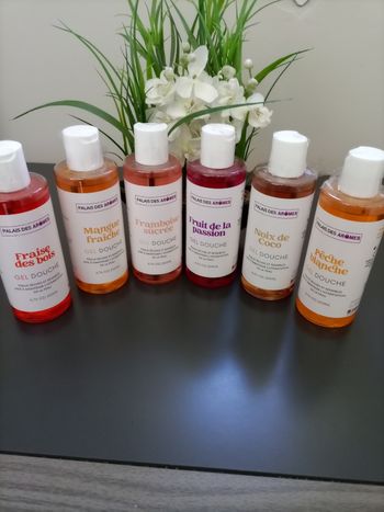 Lot gel douche palais des arômes 