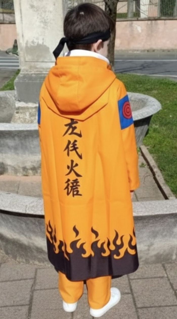 Déguisement Cosplay Naruto Uzumaki avec Cape Hokage Complet
- photo numéro 2