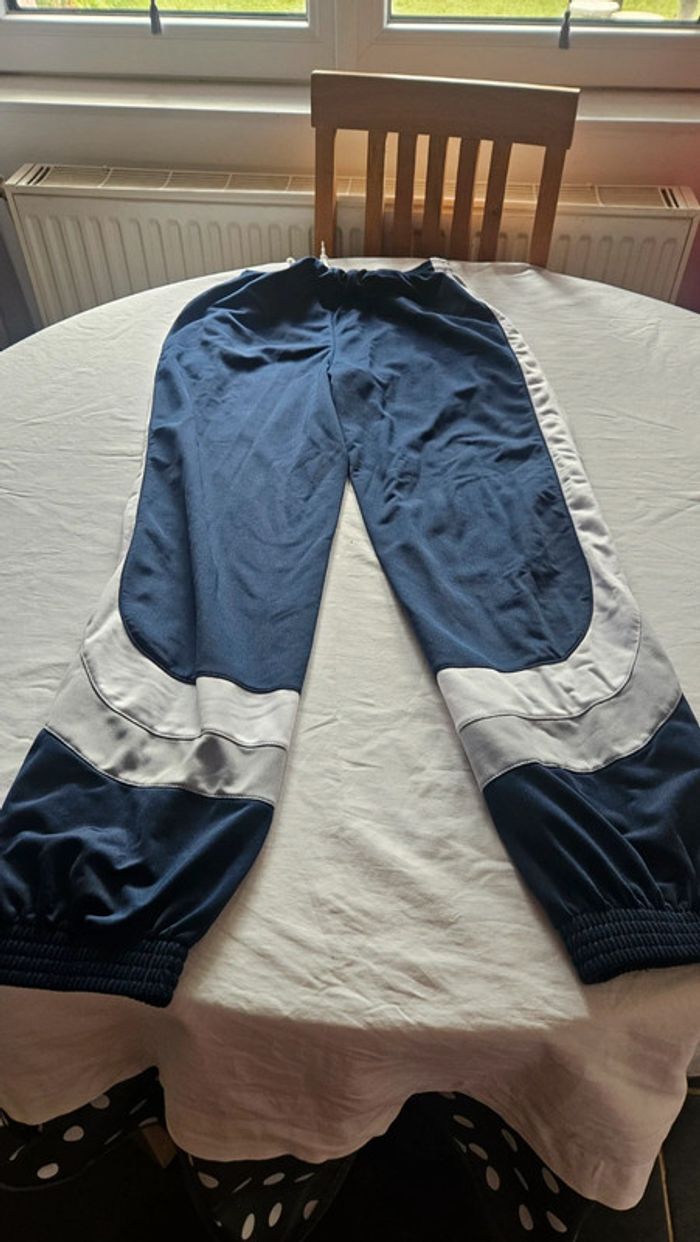 Pantalon de jogging QLS bleu marine et bleu- Taille 40/42 - photo numéro 5