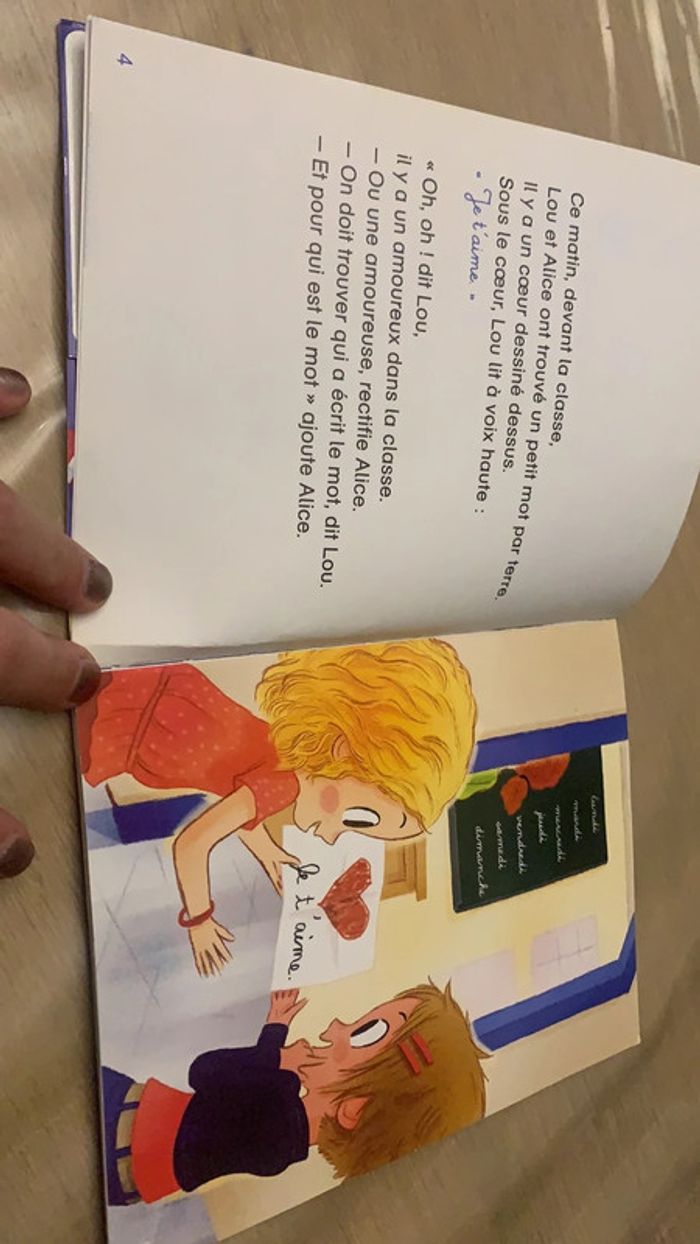 Je suis en cp niveau 3 les amoureux - photo numéro 2