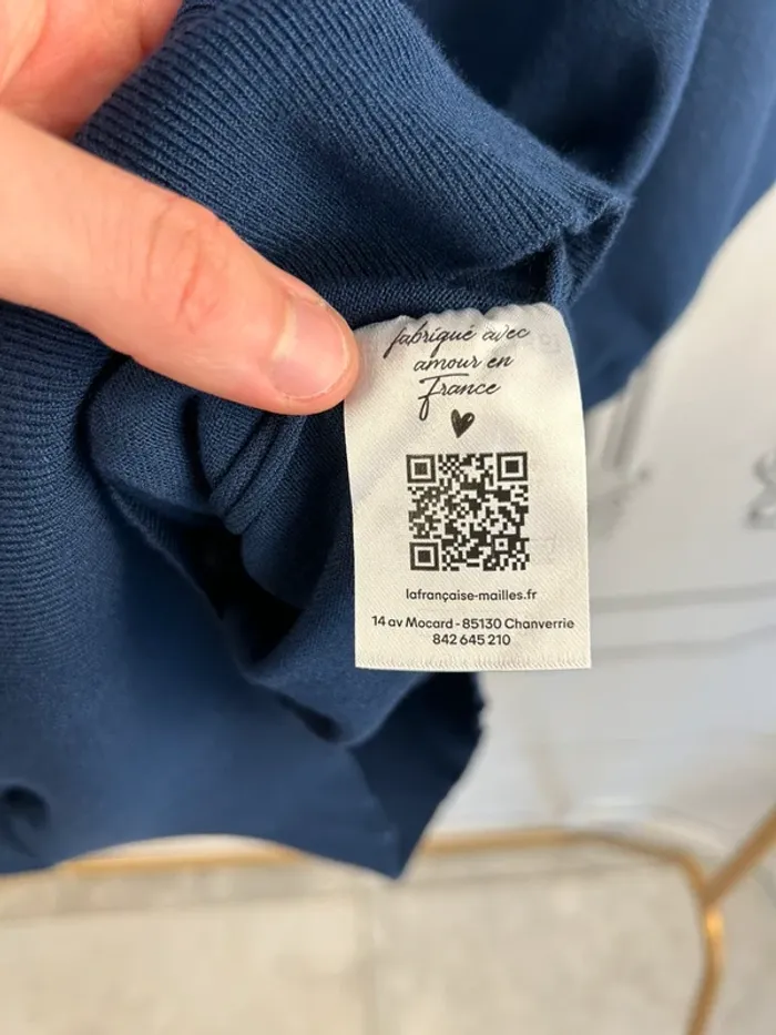 Polo maille La française M neuf - photo numéro 6