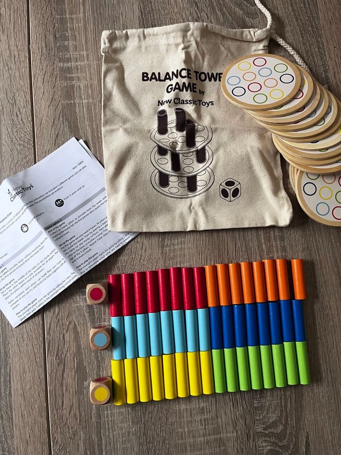 Jeu en bois "Balance tower Game" - photo numéro 4