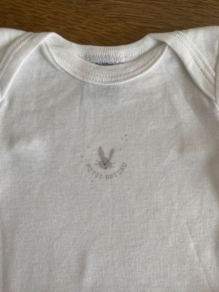 Bodies blancs sans manches petit bateau 3 mois - photo numéro 3
