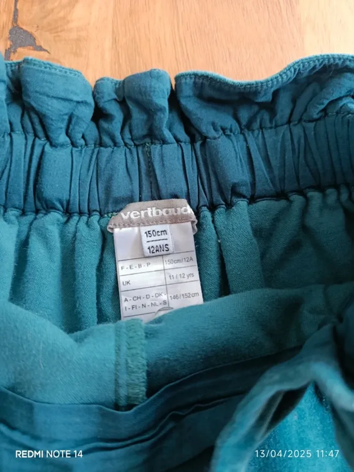 Short velours fille - photo numéro 2