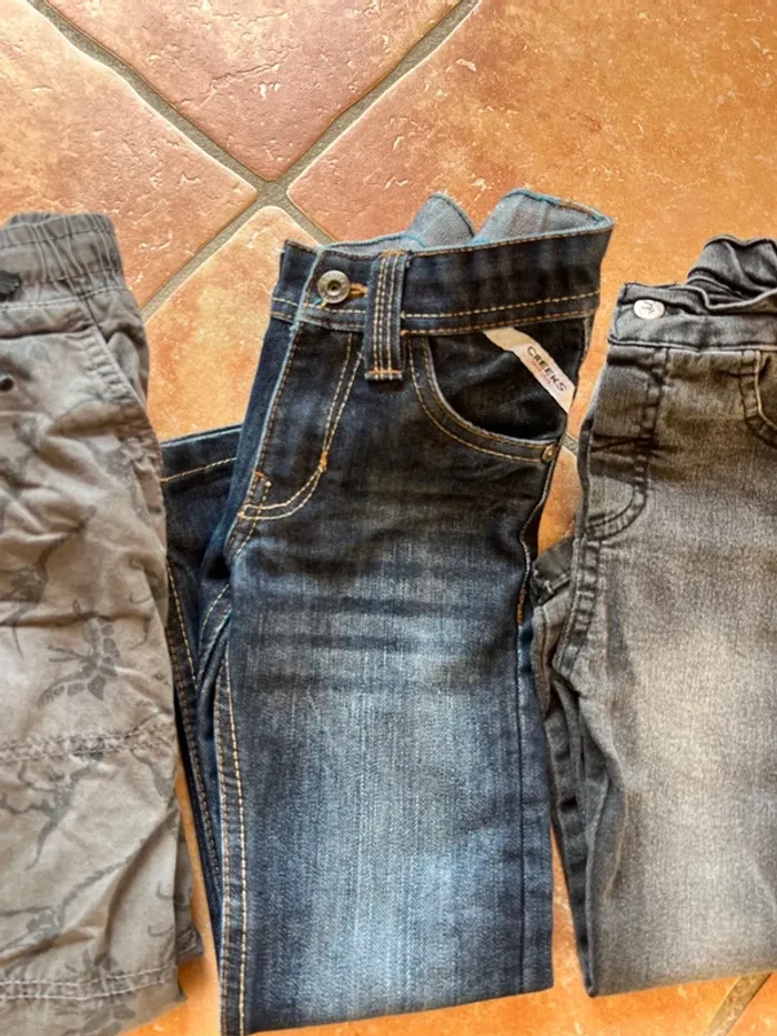 Lot 3 pantalon jeans 3ans - photo numéro 3