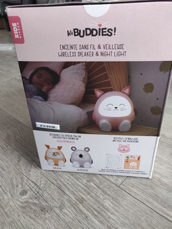 Enceinte et veilleuse sans fil