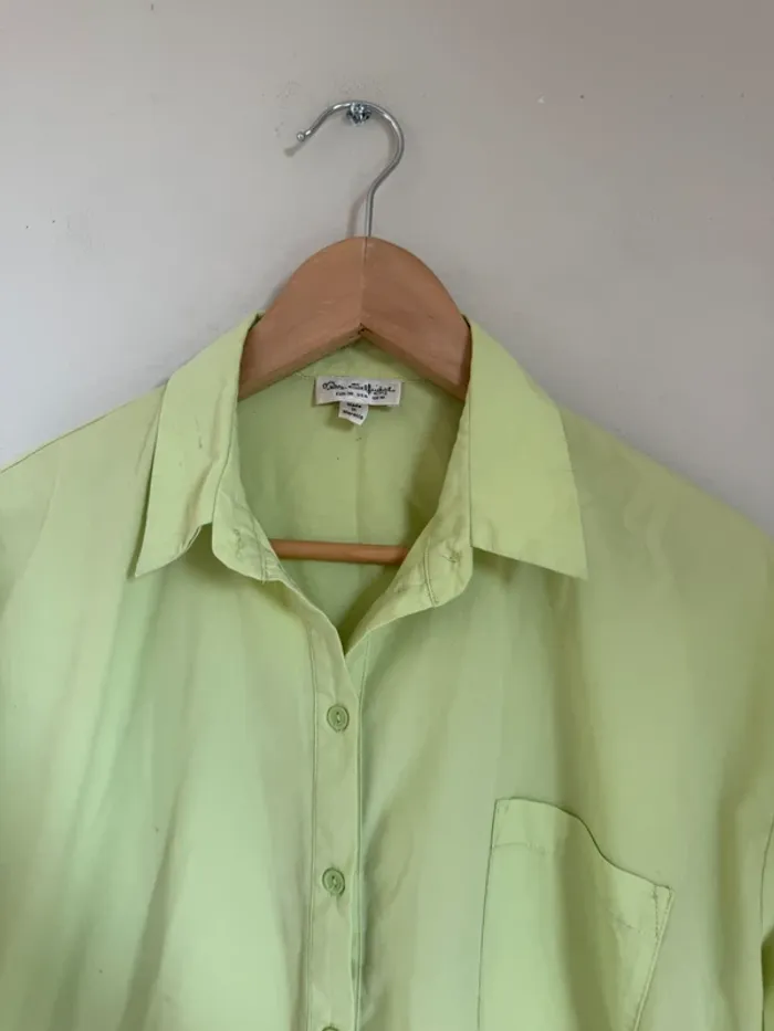 Chemise verte vintage - photo numéro 3