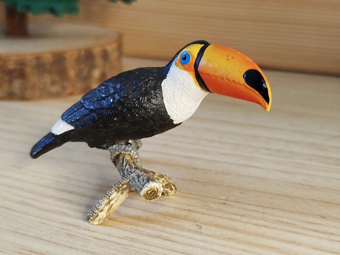 Schleich Oiseau Toucan Figurine Animal d'Amérique du sud - photo numéro 2