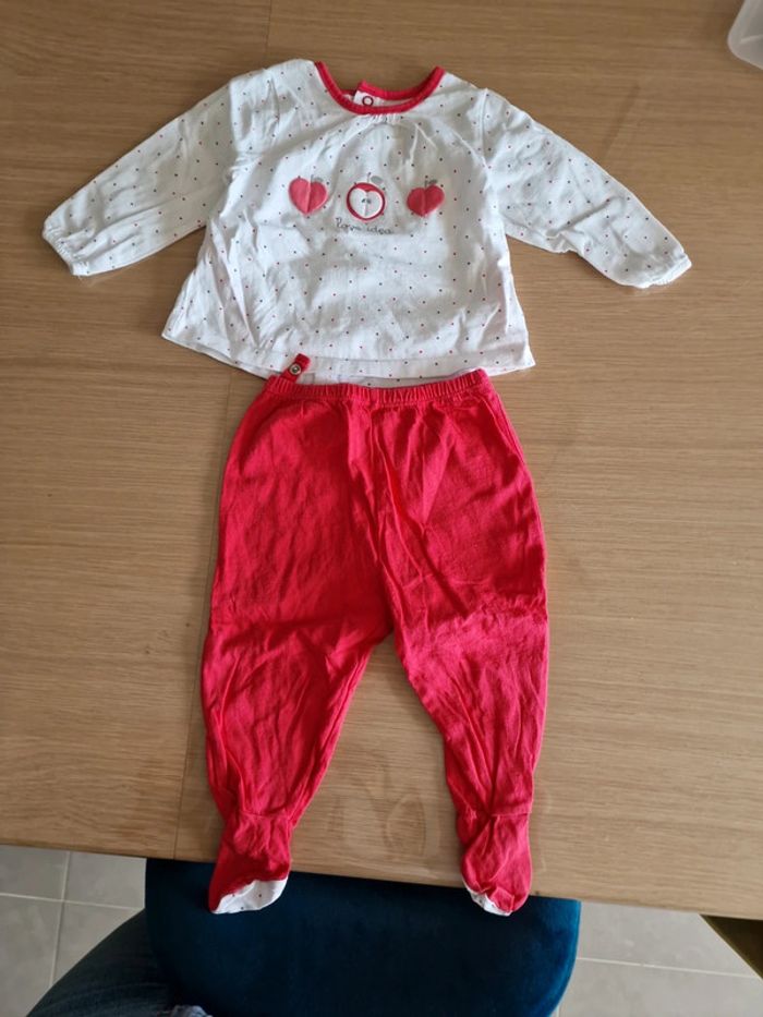 Pyjama 2 pièce neuf lavé obaibi