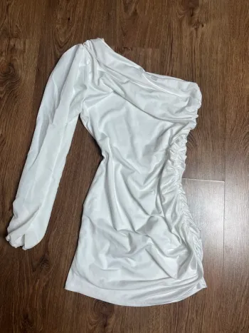 robe blanche shein taille S