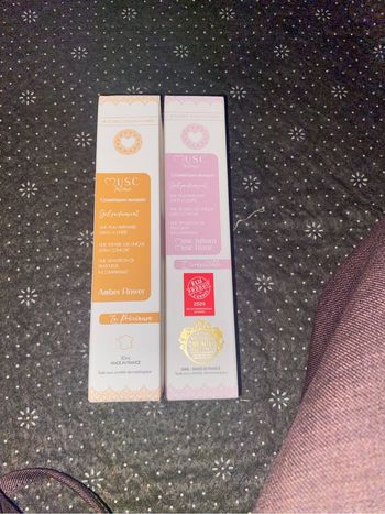Amber flower et musc blanc