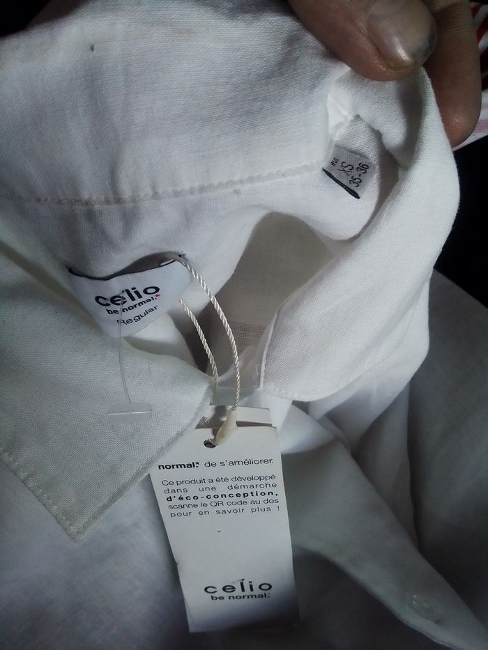 Chemise Celio en lin - photo numéro 10