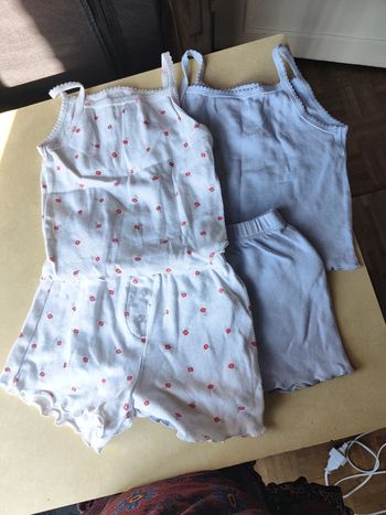 Lot de 2 pyjamas été coton 3 ans la Redoute