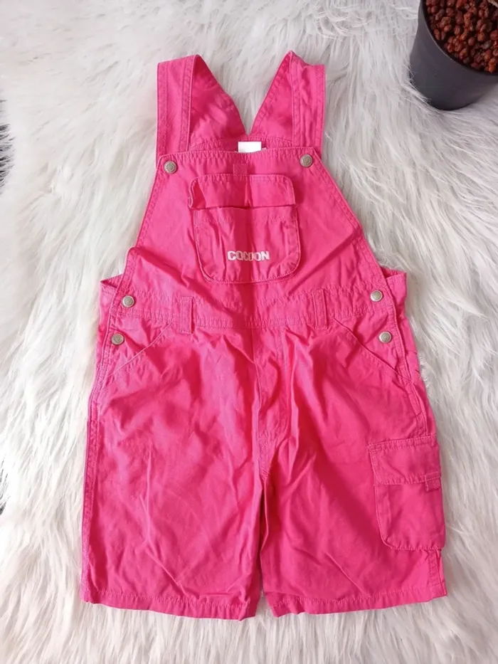 Salopette rose barbie 3-4 ans N*0812