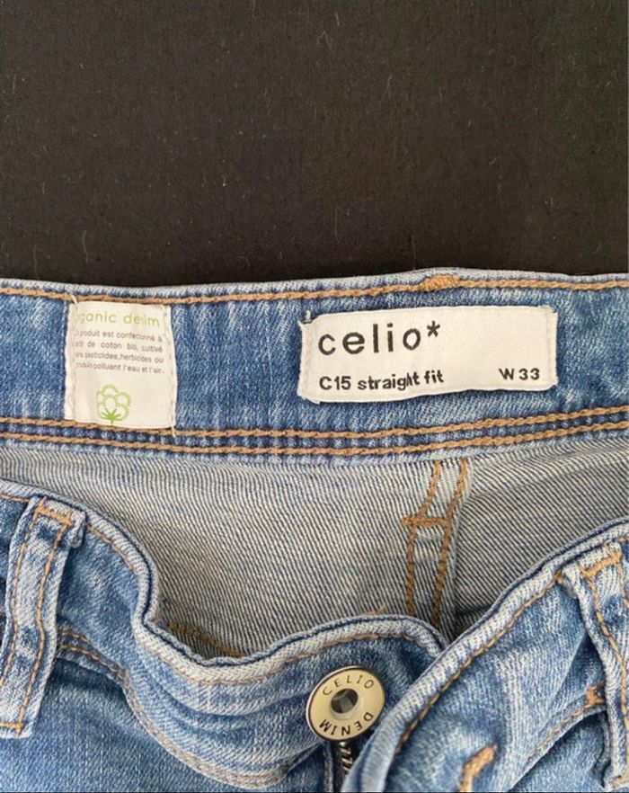 Jean straight fit celio