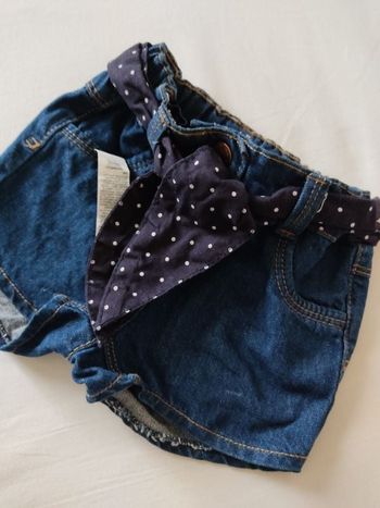 Short en jean
