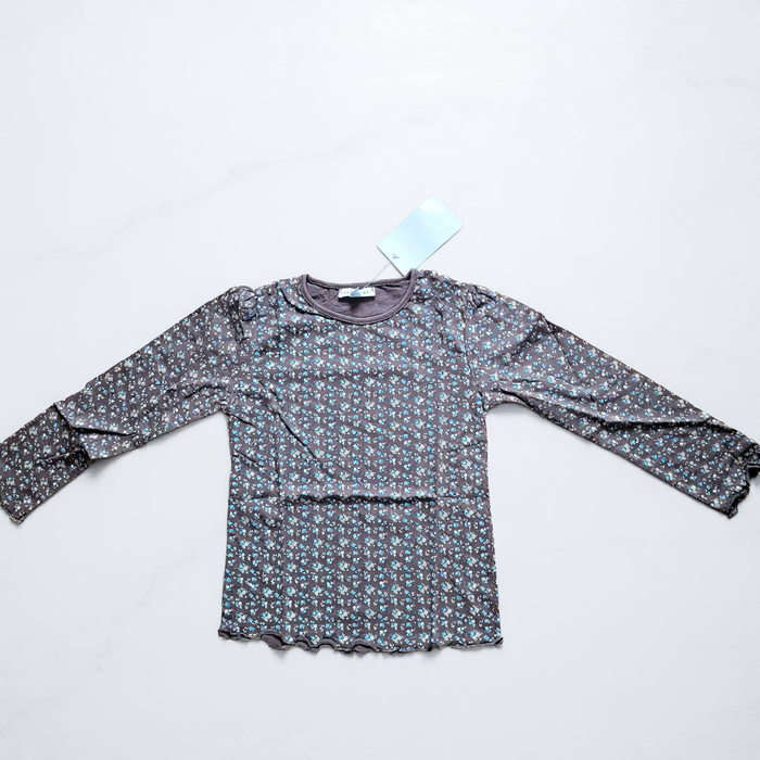 T-shirt floral pour enfant fille 6 ans manches longues Neuf vertbaudet - photo numéro 4