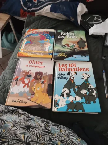 4 livres Disney