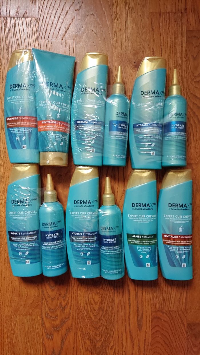 12 shampoings et après shampoing