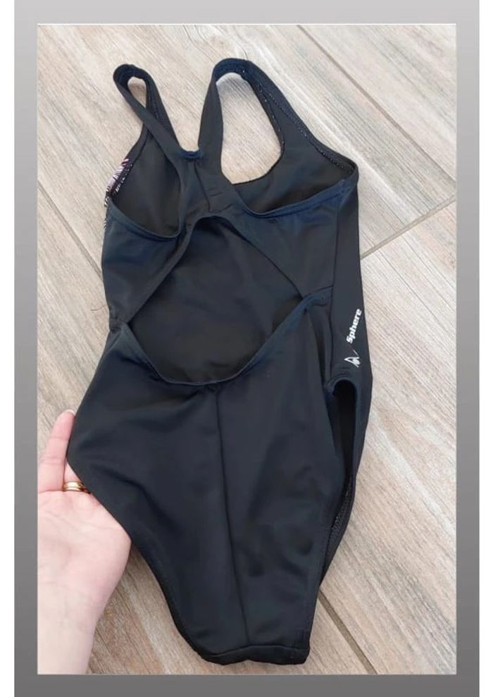 Maillot de bain une pièce noir et rose - Taille 4 ans Aqua Sphere - photo numéro 2